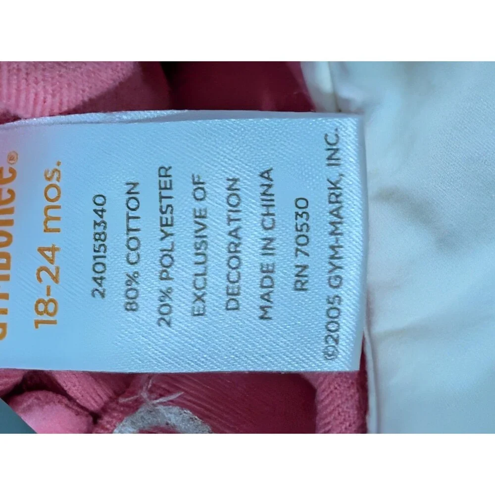 Vintage Gymboree 2005 Romper Baby Girls Size 24 Months - Picture 3 of 3
